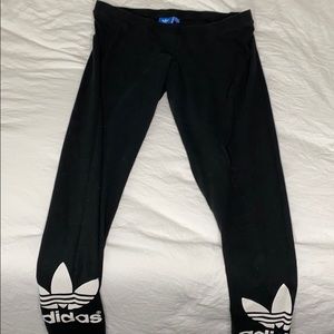 Black adidas leggings